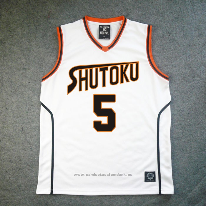 Shutoku Shinsuke Kimura 5 Camiseta Blanco